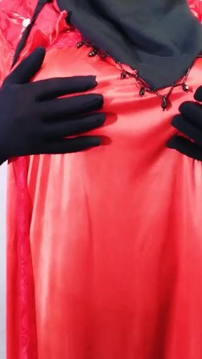 Key moment from "Bengali Beautiful stepmother spends the night with her stepson and has sex with him"