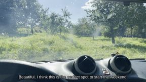 Ms Curious revving on a mushroom picker (with subtitles)