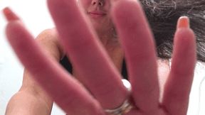 A giantess is sitting on your face POV dd