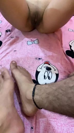 Little Stepsister Is Resting in Her Room and Her Older Stepbrother Puts His Penis in Her Mouth