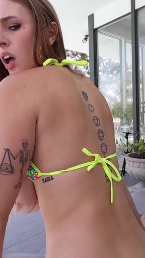 Was Tanning When Girthmaster Fucked Me with His Big Fat Dick
