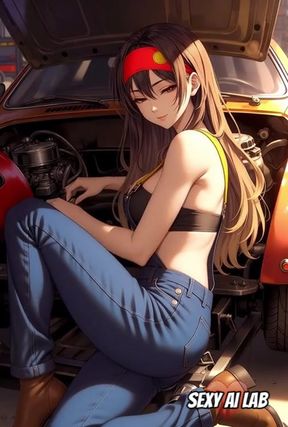 Anime Babes Revving Engines: Sexy Rides Compilation