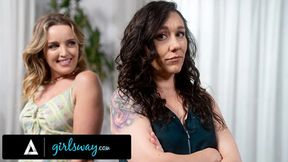 GIRLSWAY - Upset MILF Sinn Sage Misreads Gorgeous Neighbor Charlie Forde�s Flirt Attempts