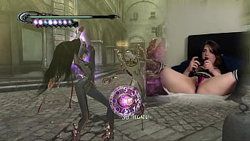 Lovense Connected Gaming! Sexy Bimbo Plays Bayonetta! Episode 4