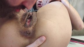 i sucked the hot brunette s ass