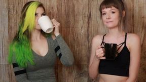 Coffee and Sneezy with AwkwardBunni MOV