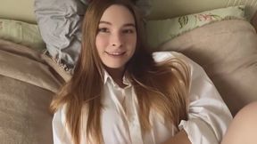 Masturbate Wet Pussy in White Panties