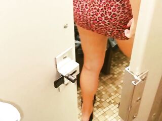 Chase ally's bitch wife into public camp shower and cabin to creampie