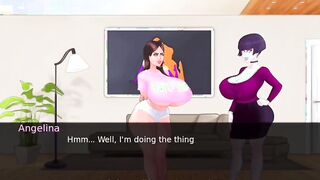 SexNote Cap 43 - mom with long boobs blows my penis