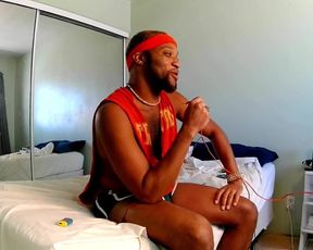 Kennie Jai Jerks off for a Fan!