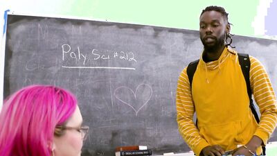 Chubby Private Tutor Sara Star Can't Resist a BBC