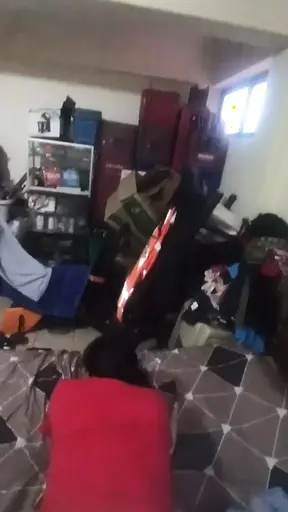 My stepcousin learning manners