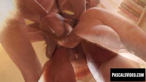Busty Brooklyn Blue craves every bit of her dom's control