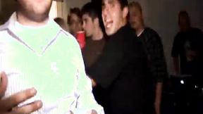 ”Coed teen fucking cock in frat house”