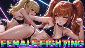 Iron Grip: Unstoppable Superheroine Dominates - Bearhug, Chicken Wing & Relentless Pinning Slaps