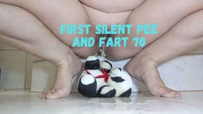 First silent pee and fart 70