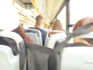 A stranger hotty jerked off and sucked my dong in a public bus full of people