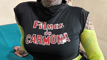 Estreando a gostosa rabuda da Punk Loka, comi o rabao dela sem camisinha, safada demais