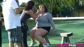 "Tennis Tutor" with Emma Bailey behind the scene