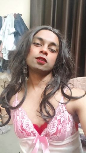 Femboy working on her ass