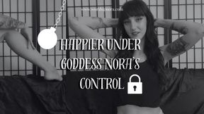 Happier Under Goddess Nora's Control