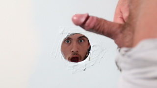 Horny Stepson Blows Stepdad At The Glory Hole