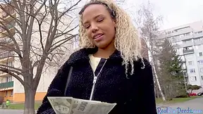 Pickedup Ebony Babe Gets Paid For Pussyfucking In Pov