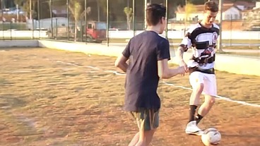 JOGO DE FUTEBOL TERMINA EM SURUBA PARTE 01