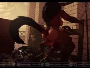 Unprofessional Behavior (3D Futa Amazon Monster Girl Sex)
