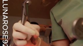 NAUGHTY PRISON DENTIST WITH INMATE! POV