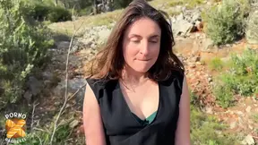 Lila, a sexy French MILF, receives a sensual massage on camera.