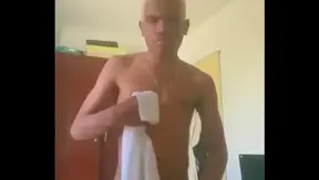 Steaming Hot: Twink JERKS OFF After Sauna, Dripping With Lust – 18+