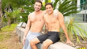 Brandon Dominates Timid Titus in Wild, Passionate Anal Ride – GayXXX