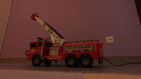 CC - angry mom, big fire truck