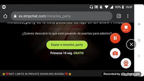 Garchando en vivo para un poco de gente