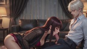 Blow Jobs Stories #6B: Mahogany Tease Confession (Animated)
