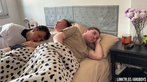 Don&#039;t Make a Noise so Your Step-brother Won&#039;t Notice! - Big Cock Tattoed Latino Twink