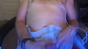 Jerking off my big cock