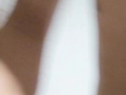 Me saco toda la leche bien baboso y bien duro