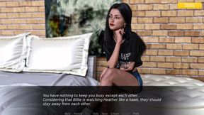 Rosewater manor:  threesome, one girl is getting fucked  the other one is watching and waiting for the cum ep -17