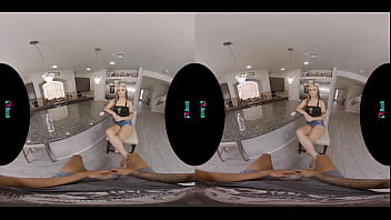 VRHUSH Hot blonde Gwen Vicious begs you to put it in her ass