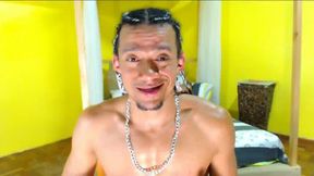 Magnuz Plays with a Clamp on His Dick & an Electrode in His Dick Slit