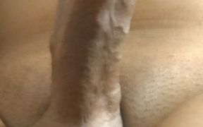 I Masturbated with My Big Penis Erect.