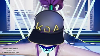 [MMD] Kep1er - WA DA DA Ahri Akali Seraphine Sexy Kpop Dance League of Legends Hentai Uncensored
