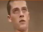 Soldier Endures Shooting Orgasm With Barely a Blink: Eyes Roll