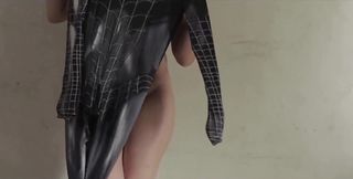 Fucking a Black Spiderman Cosplay Girl Until He Cums in Her Pussy Multiple Times - Latest Indonesian Porn