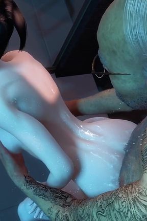 Feng Qing Er Animated and Voluptuous - 3D Animation