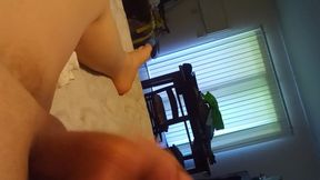 Bed jerkoff part 1