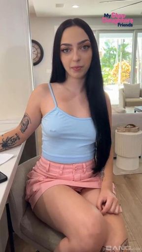 My Stepdaughter's Friend - Hardcore Point Of VIew Pounding Featuring Scarlett Rosewood