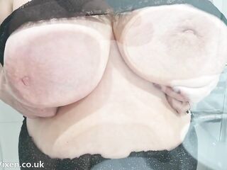 Such a Nasty Amateur BBW Big Titted Teasing MILF